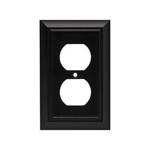 1-Gang Device Receptacle Wallplate Single Outlet Wall Plate/Panel Plate/Cover Symmetry Design Motif Light Panel Cover