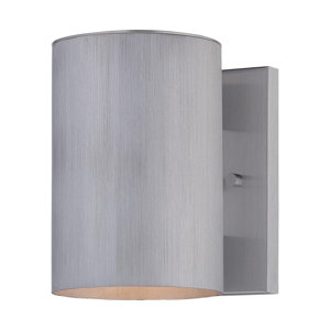 Moonsu Contemporary 1-Light Metal Shade Outdoor Sconce