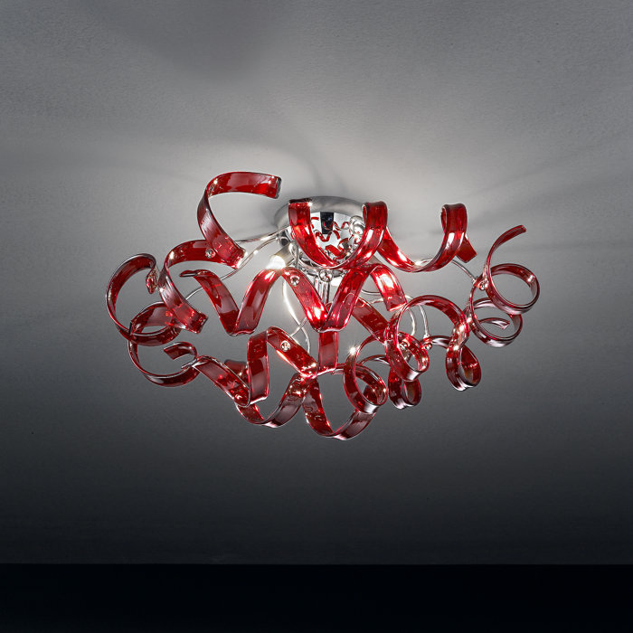 Astro 3 Light Semi Flush Ceiling Astro 3 Light Semi Flush Ceiling