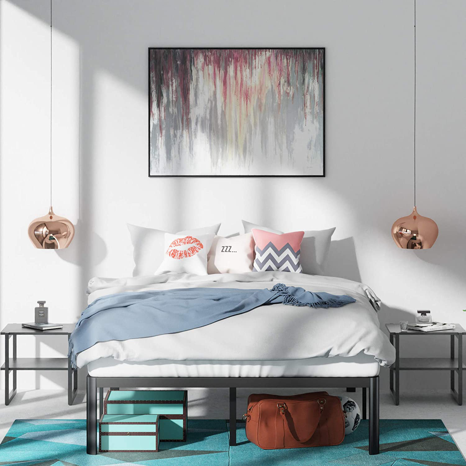 Alwyn Home Willison King Platform Bed | Wayfair