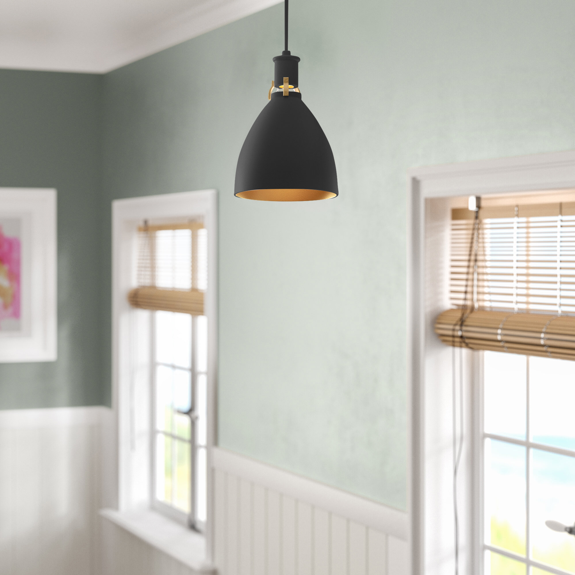 Jayleen 1 Light Single Bell Pendant Reviews Joss Main
