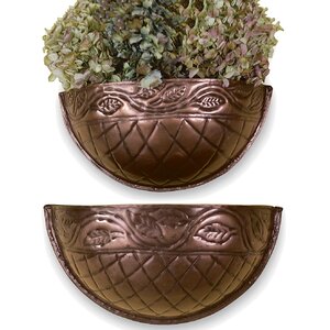 Steel Wall Planter (Set of 2)