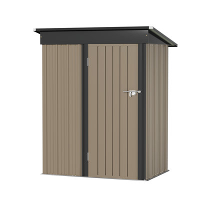 *scratched*Outdoor 5 ft. W x 3 ft. D Material Storage Shed
