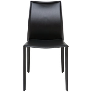 Sienna Genuine Leather Upholstered Dining Chair by Nuevo