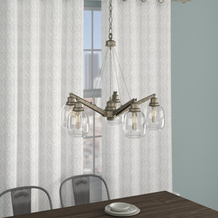 Go to store & view more images Fall River 5-Light Shaded Chandelier by Trent Austin Design