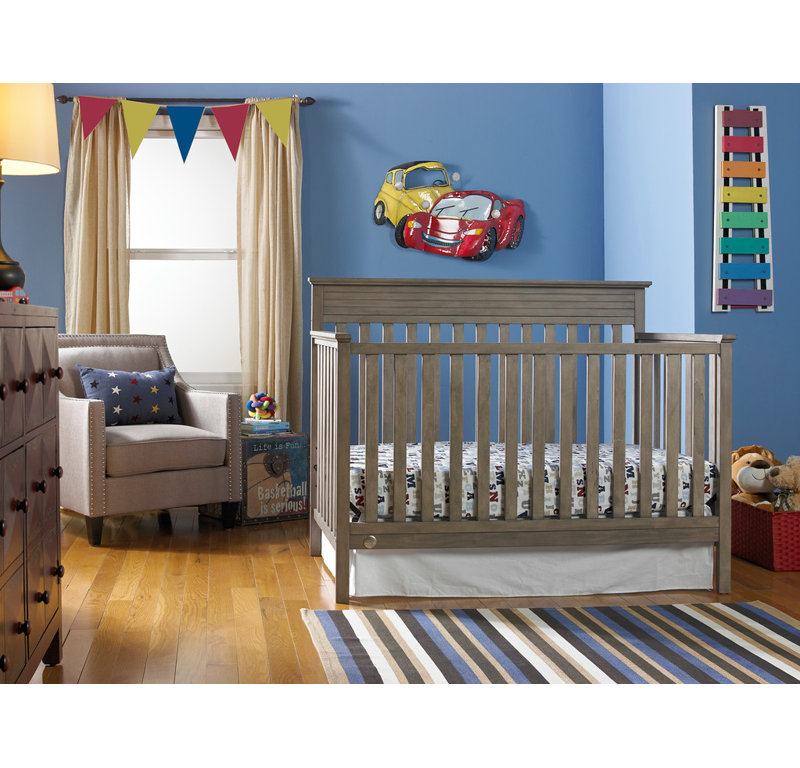 FisherPrice Newbury 4in1 Convertible Crib & Reviews Birch Lane