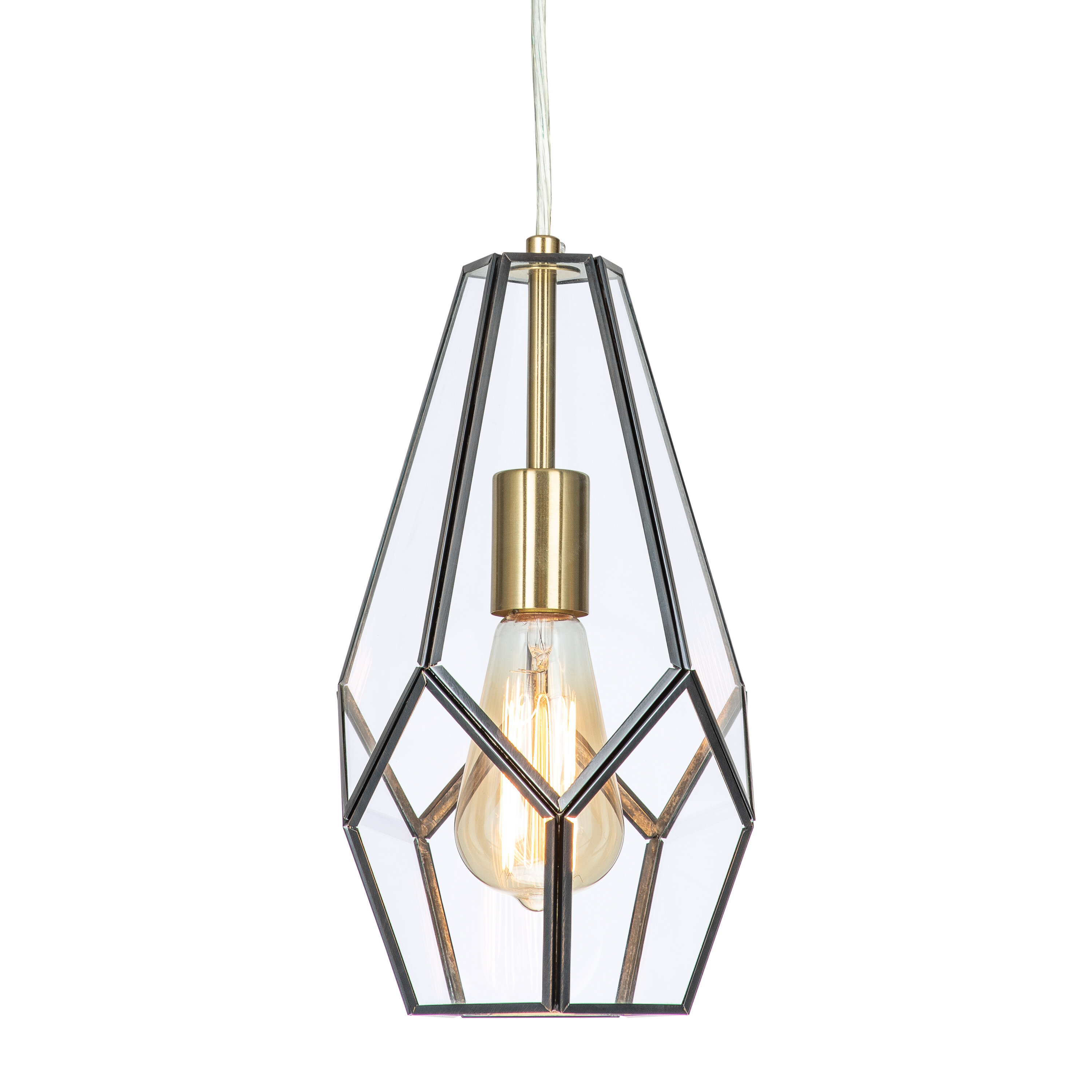 prism drop pendant light