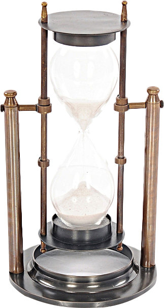 Old Modern Handicrafts Decorative Brass Revolving Sandtimer Reviews Wayfair