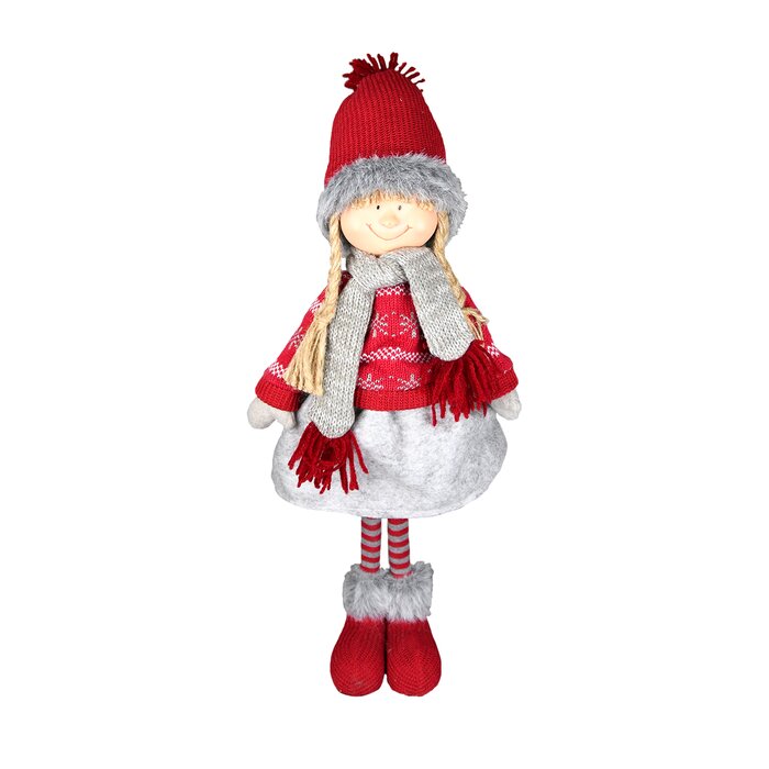 The Holiday Aisle Standing Holiday Doll | Wayfair