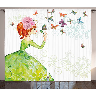 Butterfly Curtains Wayfair