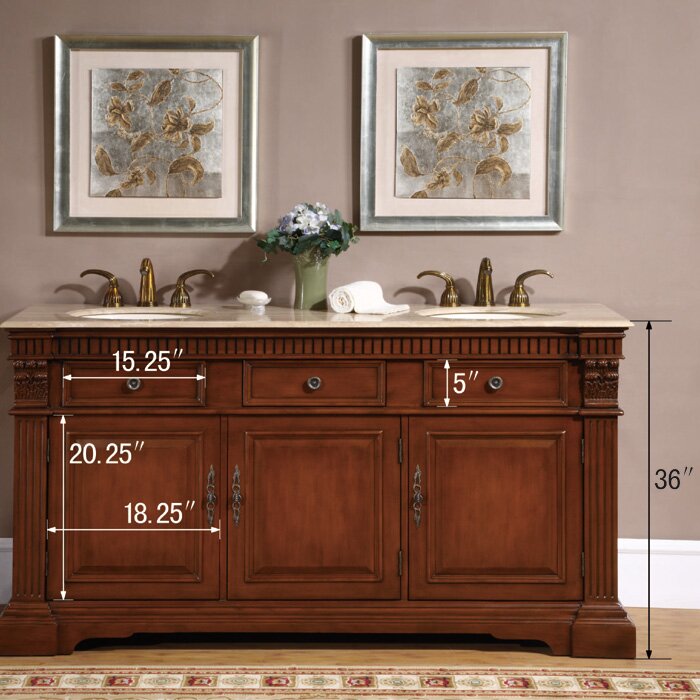 Astoria Grand Tocoloma 67" Double Bathroom Vanity Set & Reviews | Wayfair