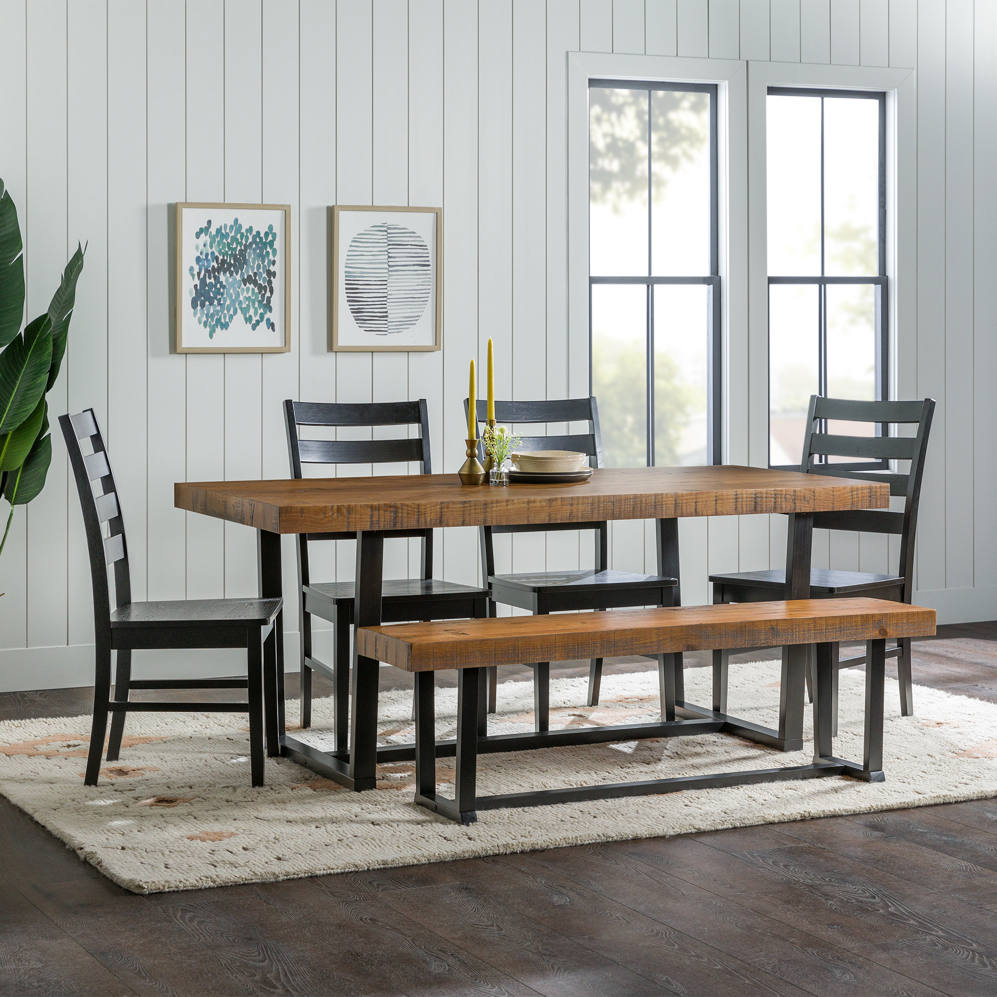 union rustic minerva dining table