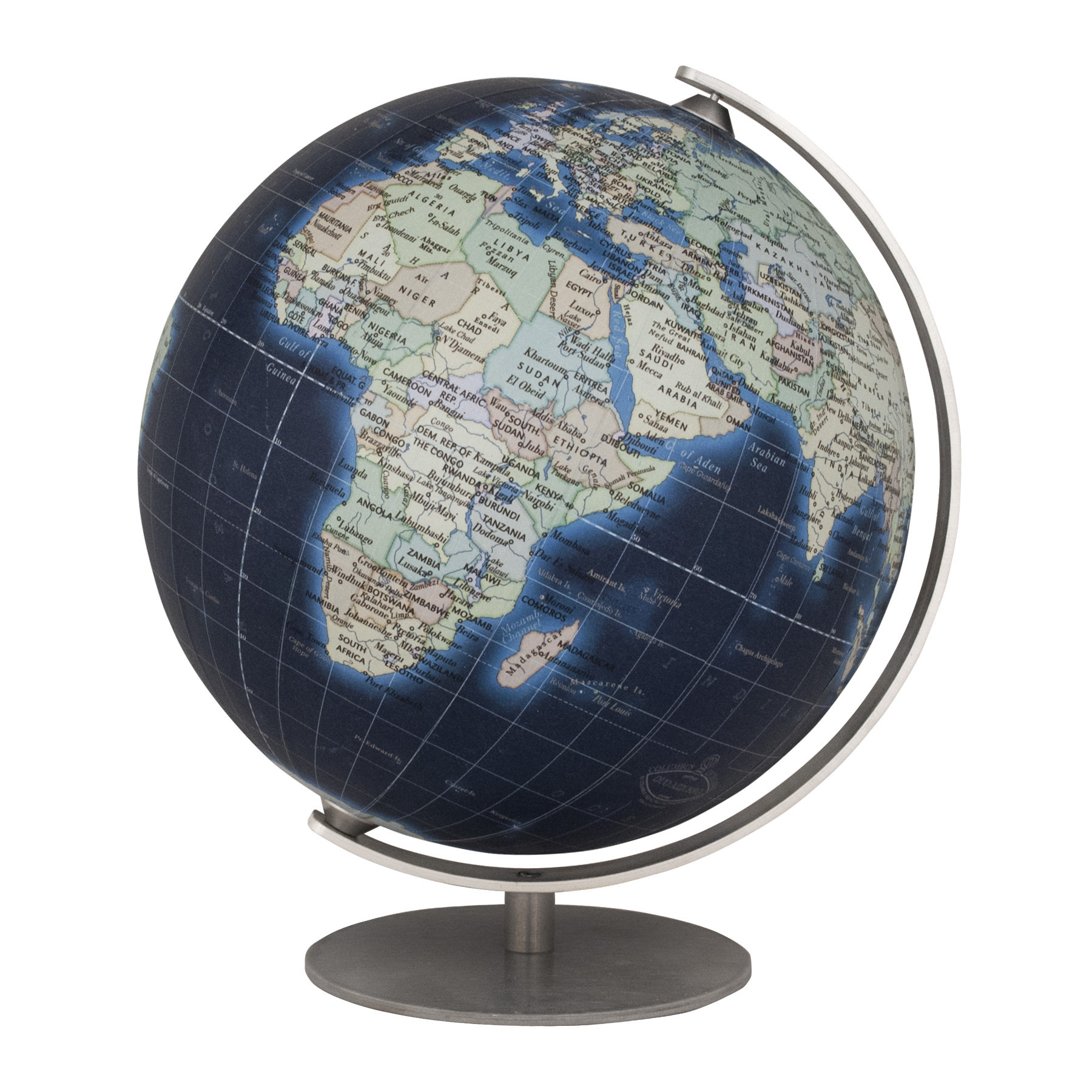 Columbus Globe Mini Deep Blue Globe & Reviews | Wayfair