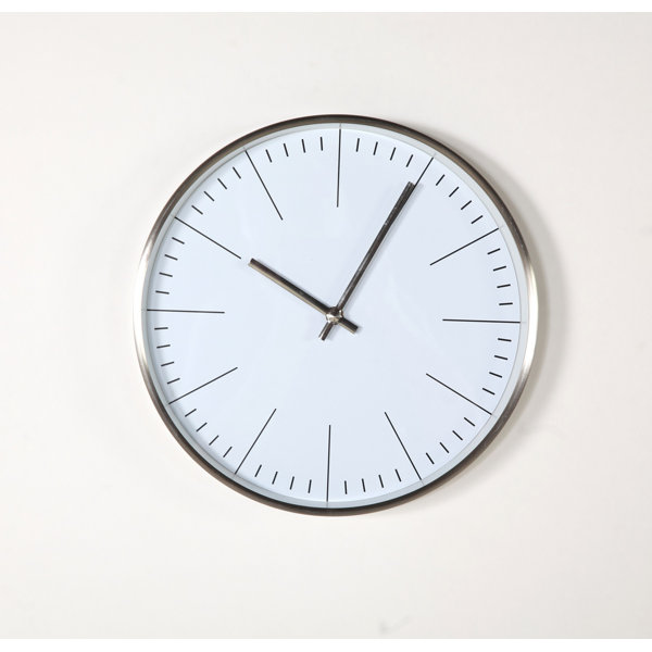 Verichron 12" Simple Wall Clock AllModern