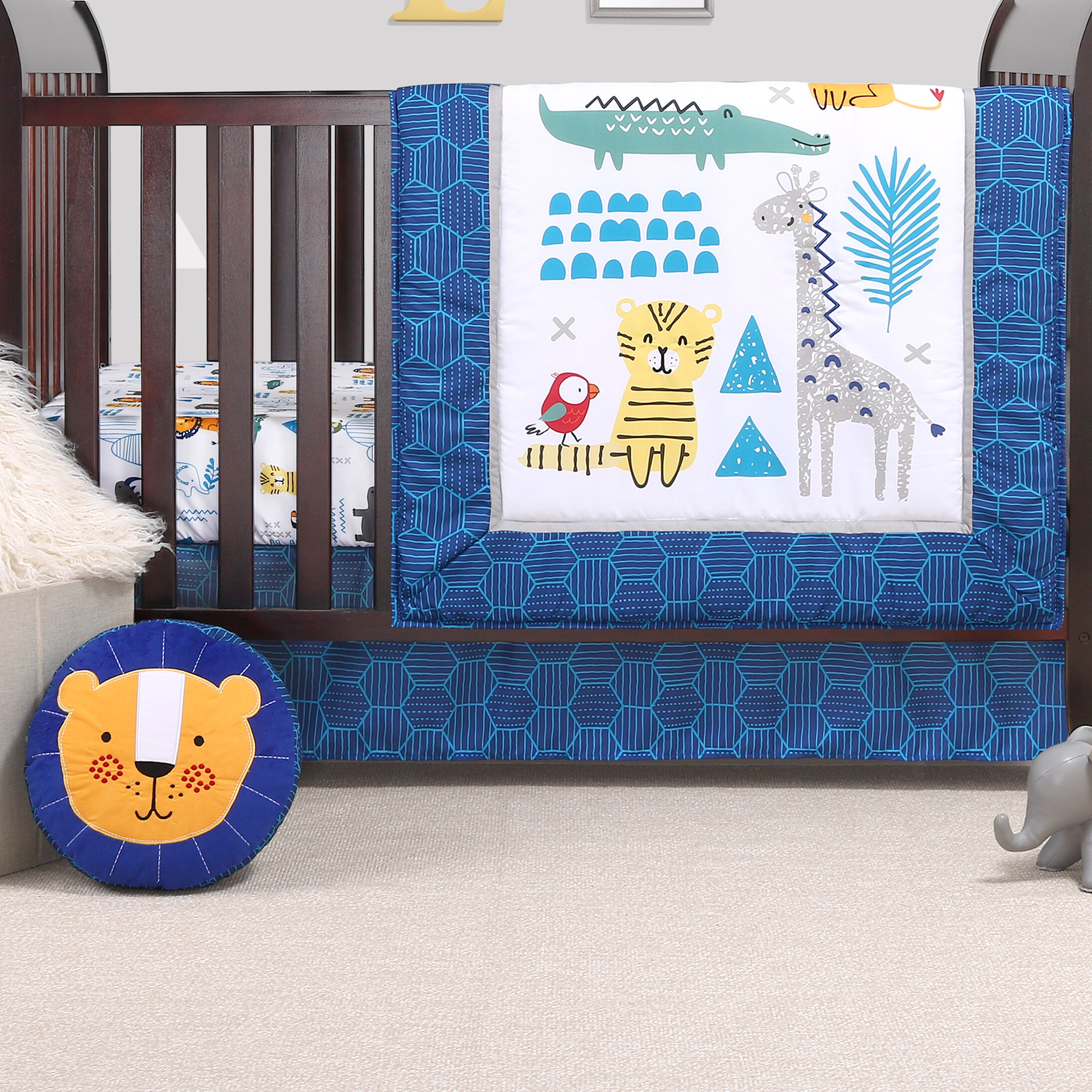 Isabelle Max Delarosa Party 3 Piece Crib Bedding Set Wayfair