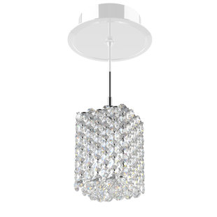 Schonbek Pendant Lights You Ll Love Wayfair Refrax 1 Light Mini Crystal Pendant By Schonbek
