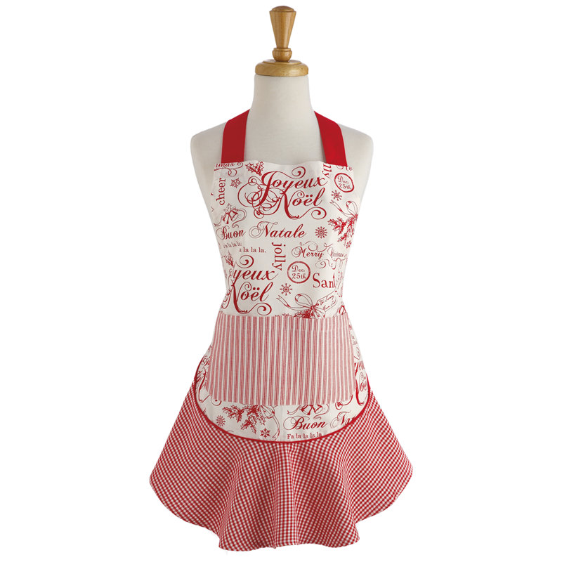 ruffle apron