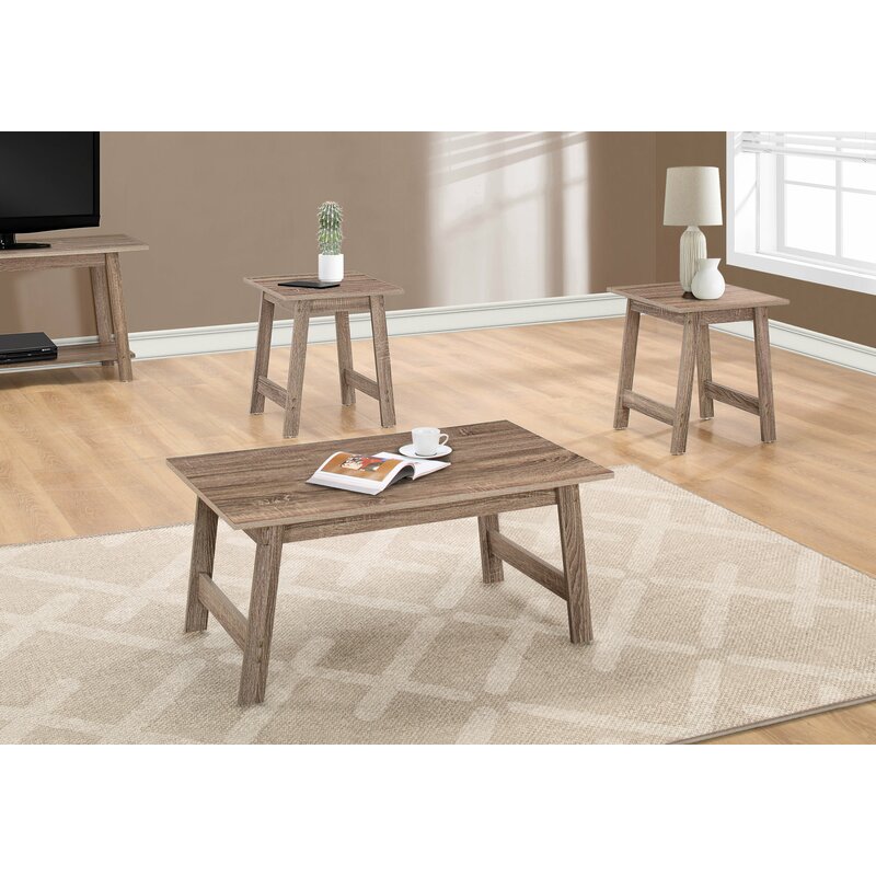 Ebern Designs Kona 3 Piece Coffee Table Set & Reviews ...