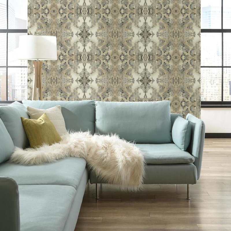 Willa Arlo Interiors Candice Olson 27 X 27 Abstract Wallpaper Reviews Wayfair