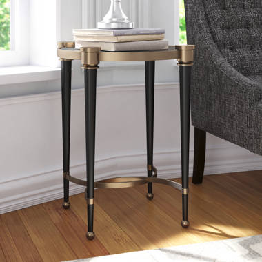 wortham wooden end table