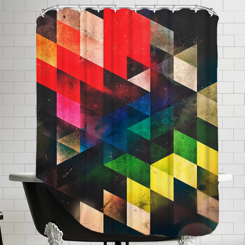 East Urban Home Lwwsyng Cylyr Single Shower Curtain Wayfair