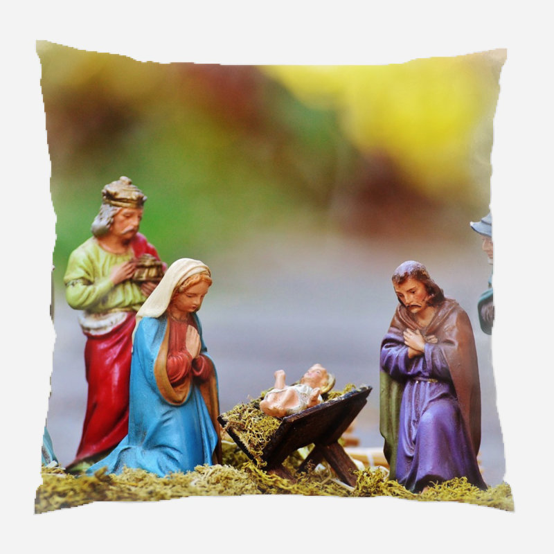 The Holiday Aisle Donnell Christmas Crib Figures Indoor Outdoor