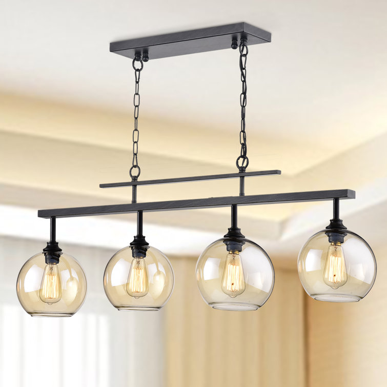 Jailyn 4 - Light Kitchen Island Linear Pendant