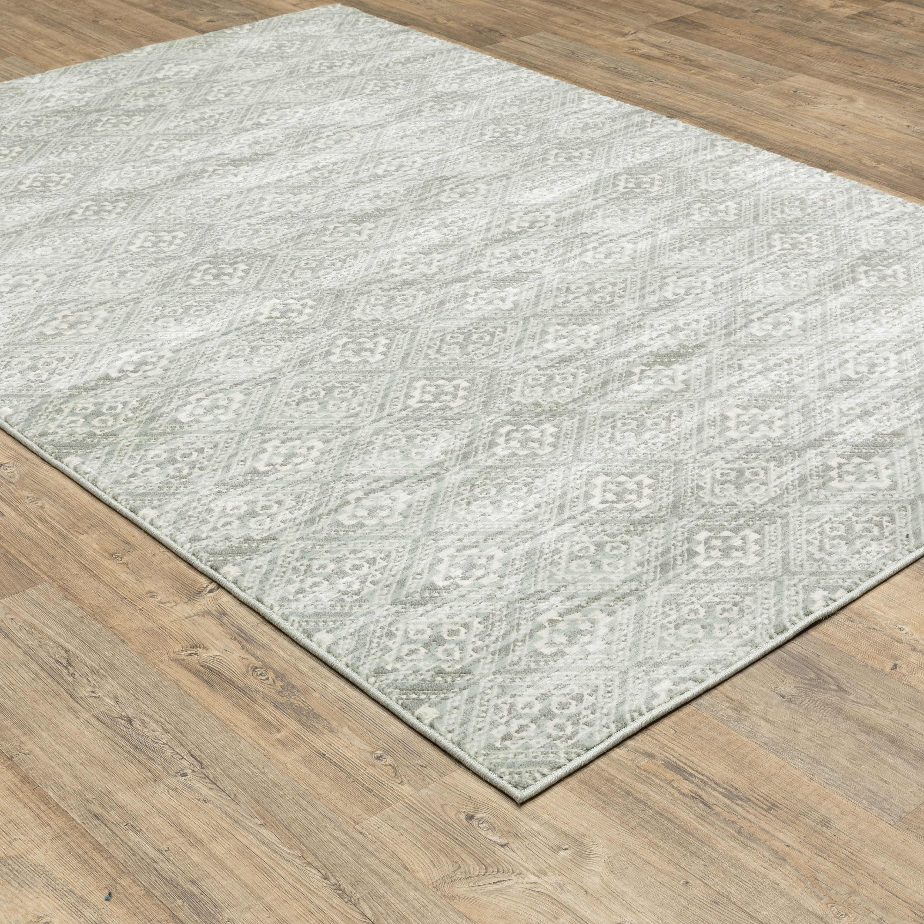 Foundry Select Colangelo Geometric Gray Area Rug Wayfair