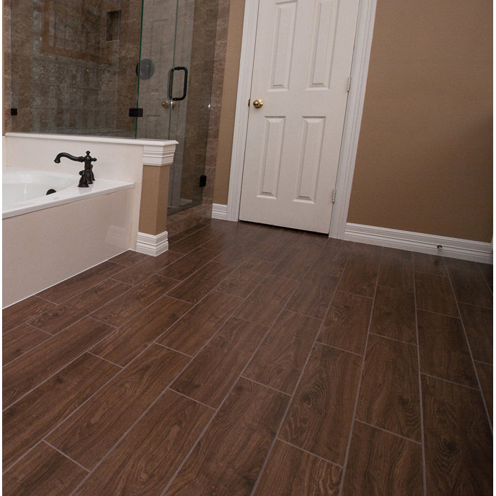 Grove 6 X 24 Ceramic Wood Look Field Tile In Manor Grove 6 X 24 Ceramic Wood Look Field Tile In Manor