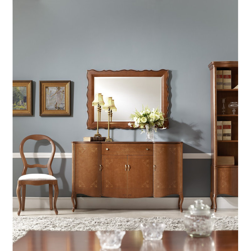 Panamar Golen 4 Doors 1 Drawer Solid Wood Sideboard Wayfair