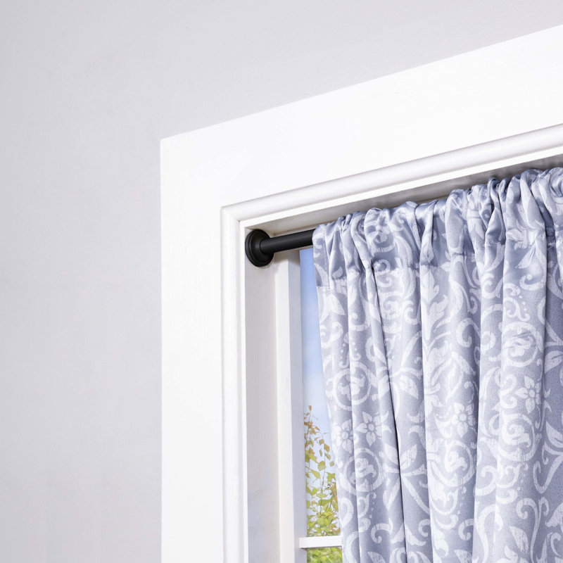 Sun Zero Room Darkening Single Curtain Rod Reviews Wayfair