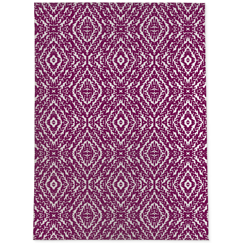 Bungalow Rose Dority Plum Purple/Plum Area Rug Wayfair