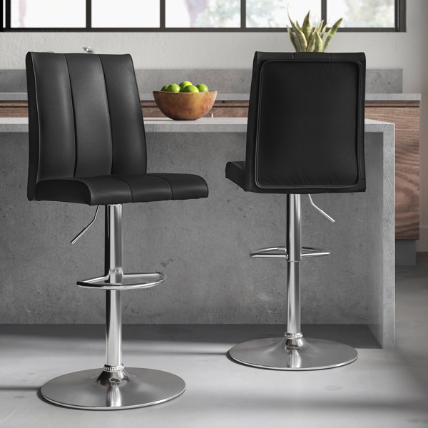 thibodeaux swivel adjustable height bar stool