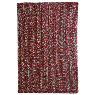 Aarush Hand-Braided Red/Gray Indoor/Outdoor Area Rug Isabelline Fashion and beautiful backpack