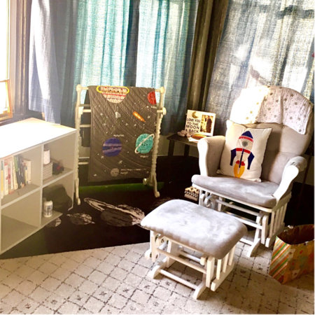 griffin glider and ottoman