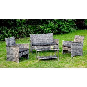 4 Piece Deep Seating Group