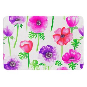 Anemones by Anneline Sophia Bath Mat