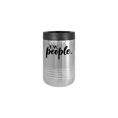 Stainless Steel Can Cooler Trinx Color Silver