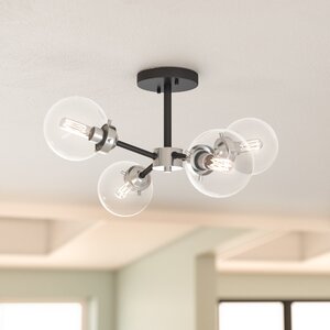 Badilla 6-Light Semi Flush Mount