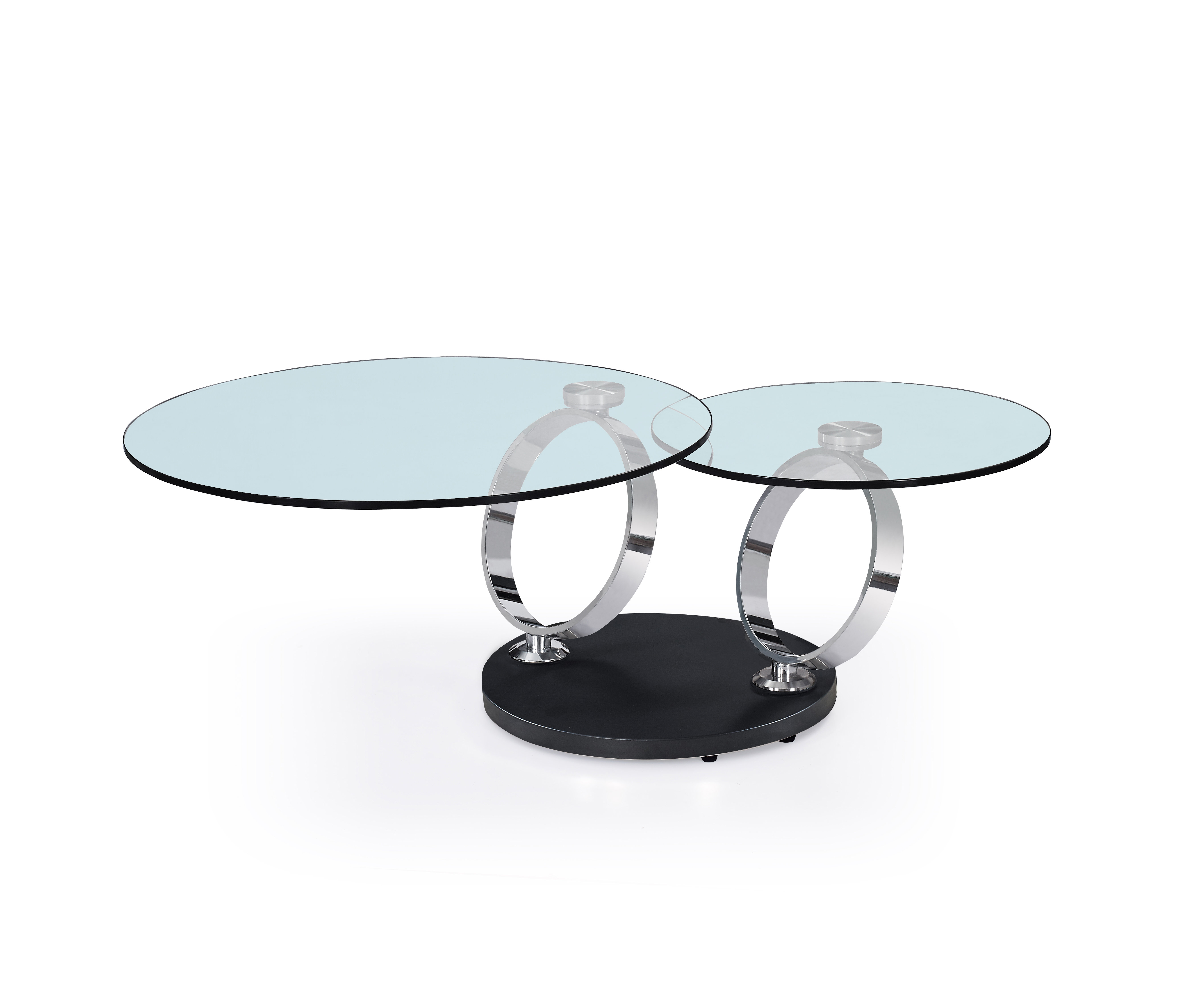 Orren Ellis Motion Coffee Table With Black Base Wayfair
