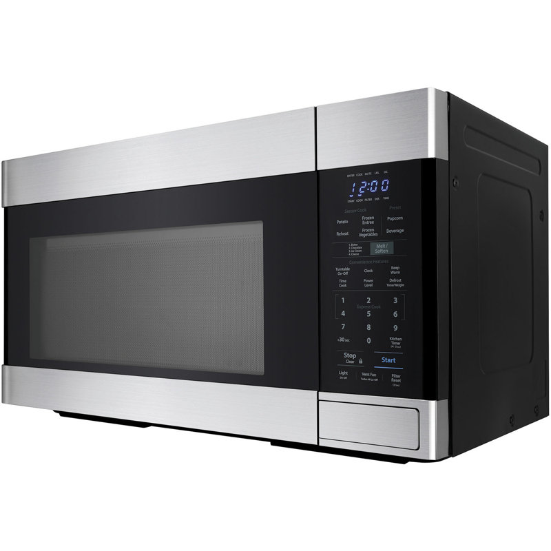 Sharp Stainless Steel 30 1 8 Cu Ft Over The Range Microwave Sharp Stainless Steel 30 1 8 Cu Ft