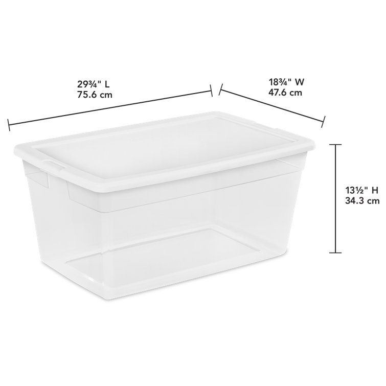 sterilite 90 qt storage bin
