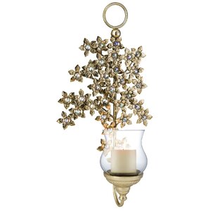 Virgo Orchid Sconce