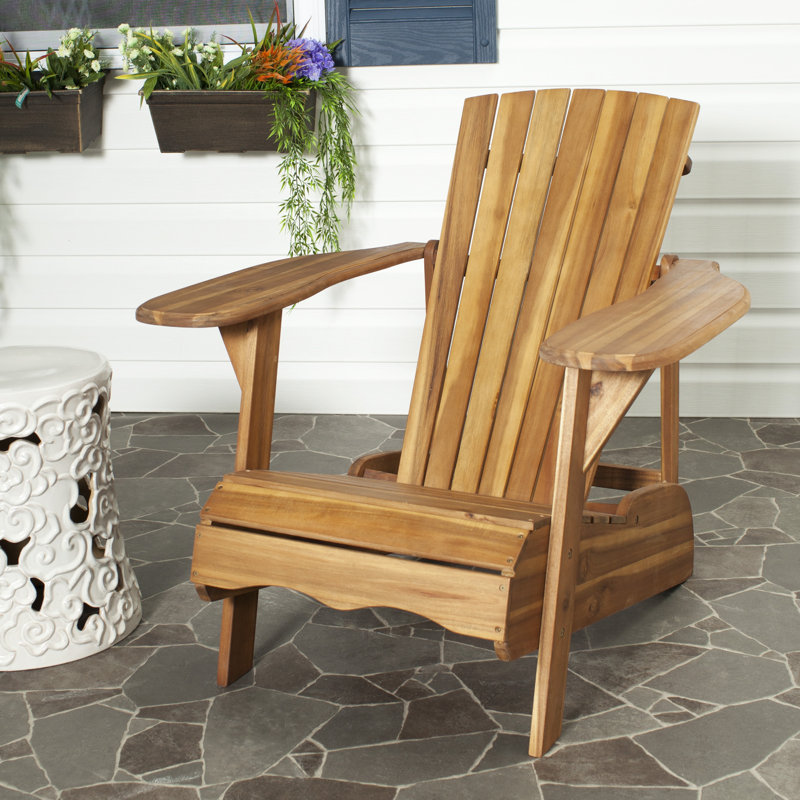 Willingboro Solid Wood Adirondack Chair