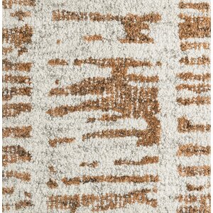 Lipson Hand-Tufted Beige/Brown Area Rug