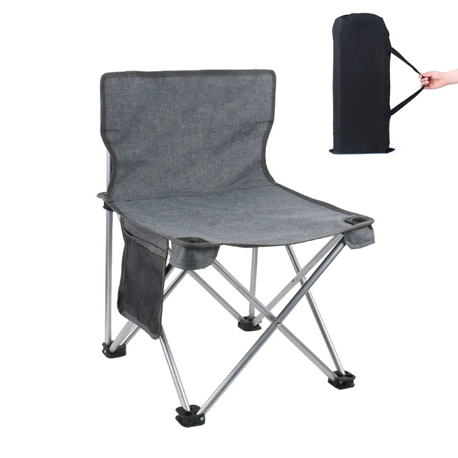 Fishing Camping Outdoor Portable Folding Chair Stool Seat 