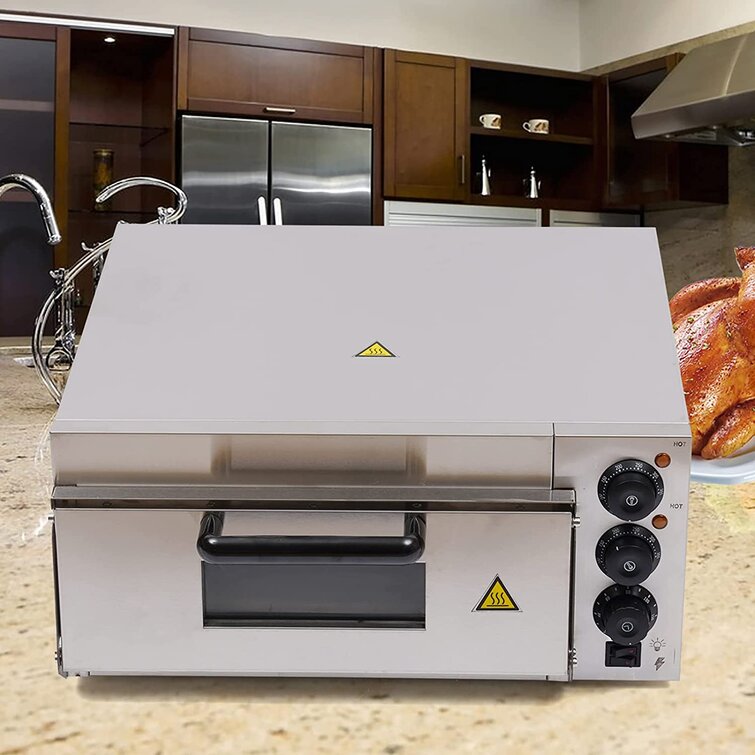Electric Toaster Snack Grill 12 Inch Stainless Steel Davlex Commercial Pizza Oven