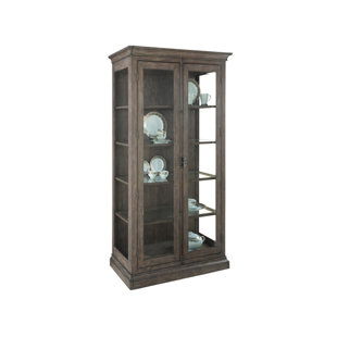 Go to store & view more images One Allium Way Laney Standard Curio Cabinet