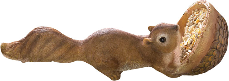 Zingz Thingz Scurrying Squirrel Decorative Bird Feeder Reviews