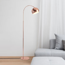 wayfair copper floor lamp